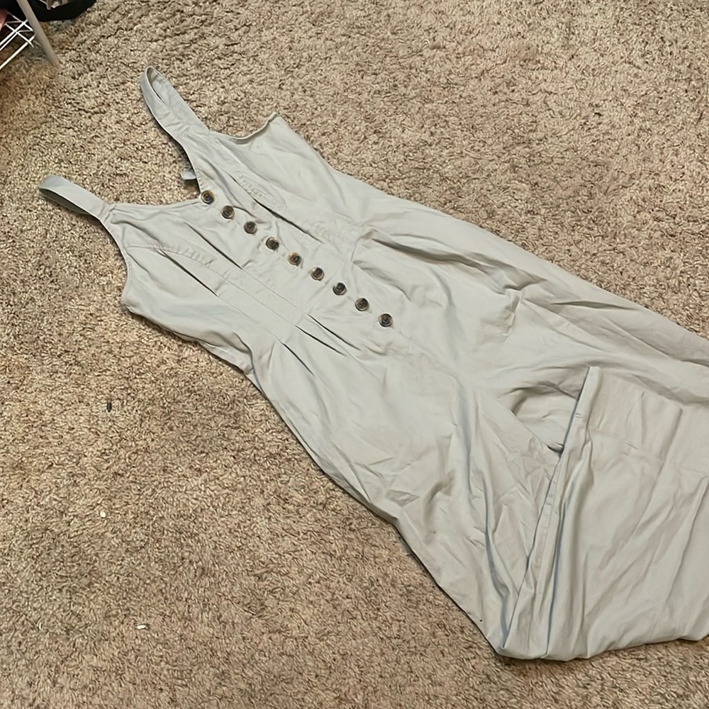Wide leg romper